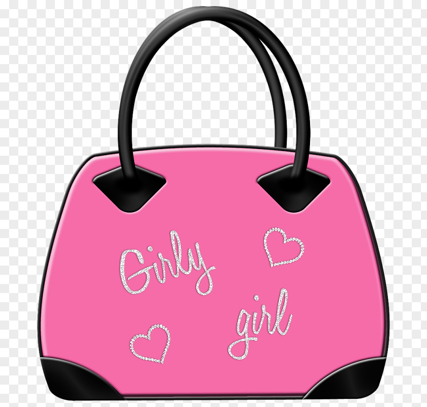 Pink Bag Handbag Paper Clip Art PNG