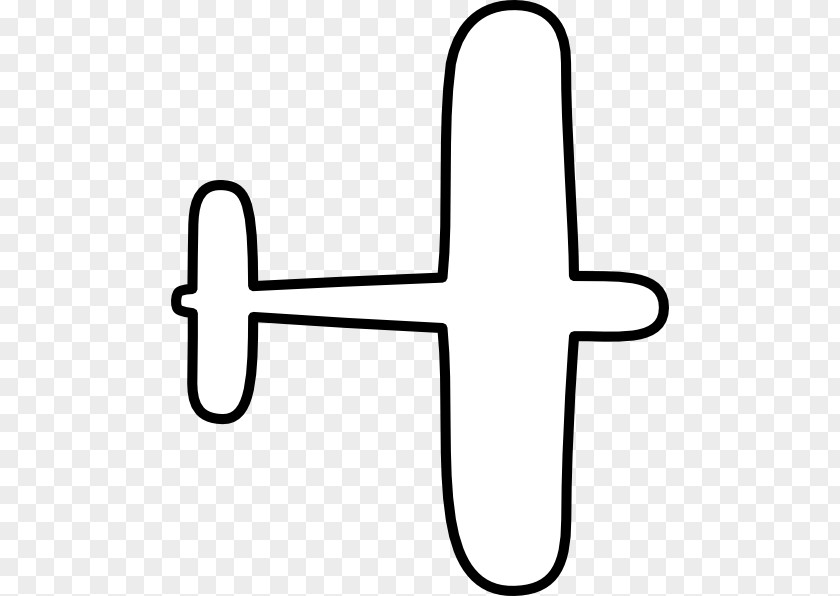 Plane Outline Airplane Clip Art: Transportation Drawing Stencil Art PNG