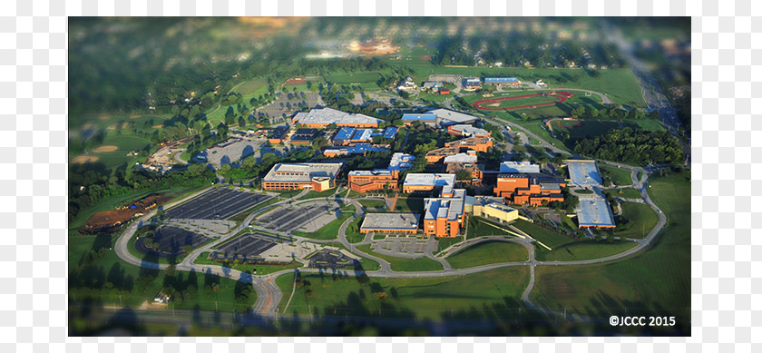 Aerial View Johnson County Community College Continuing Education Student PNG