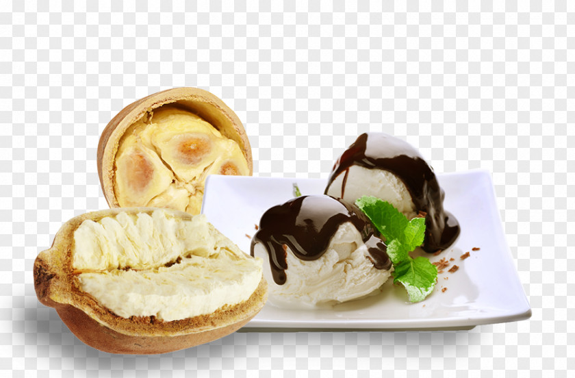 Ice Cream Cones Chocolate Açaí Na Tigela PNG