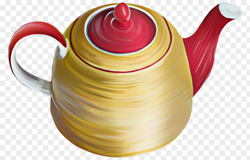 Pottery Cup Tea Party PNG