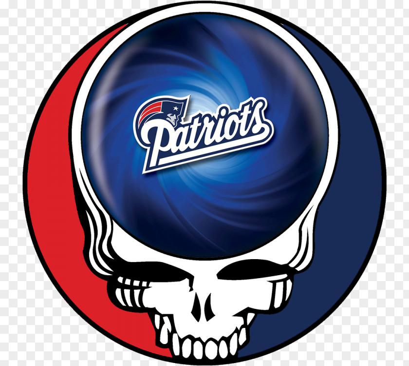 New England Patriots Grateful Dead Steal Your Face Logo Art Clip PNG