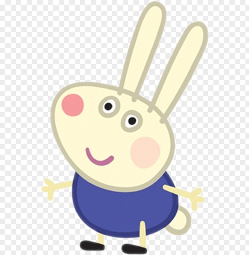 PEPPA PIG Richard Rabbit Standee Miss Poster PNG