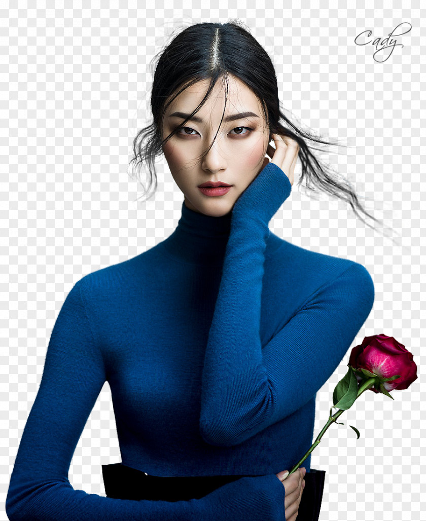 Sheng Yi Xing Rong Hye-rim Park Model Fashion Photography Harper's Bazaar PNG