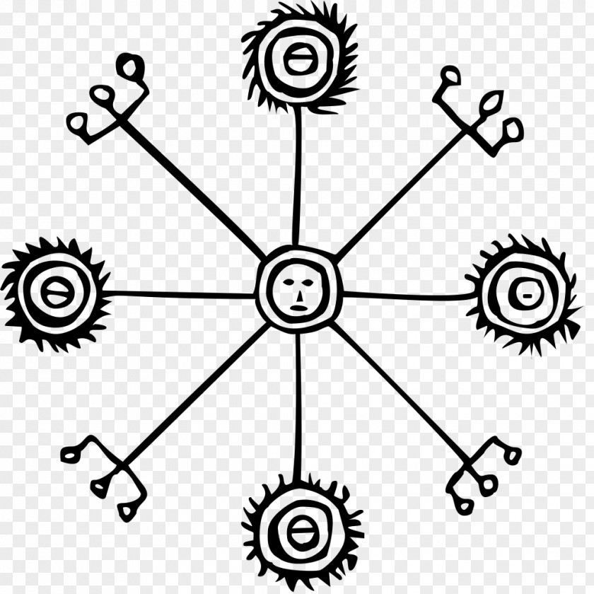 Symbol Runes Vegvísir Viking Icelandic Magical Staves Odal PNG