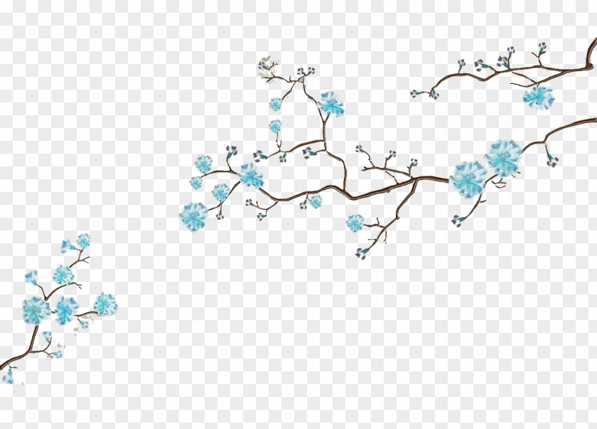 Blue Branches PNG branches clipart PNG