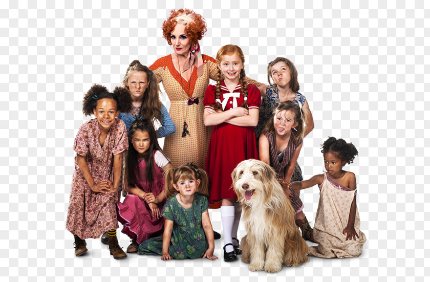 Cast Annie Liverpool Empire Theatre Miss Agatha Hannigan Musical Barnum PNG