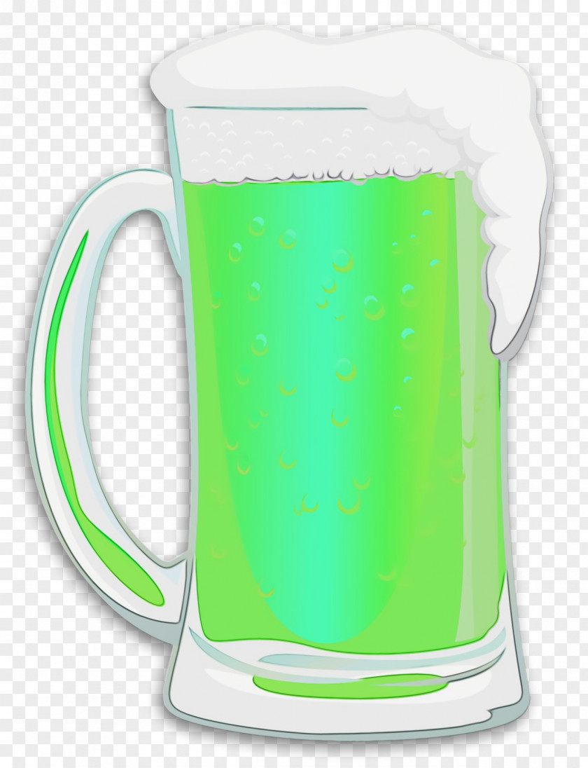 Green Pint Glass Drinkware Mug Pitcher PNG