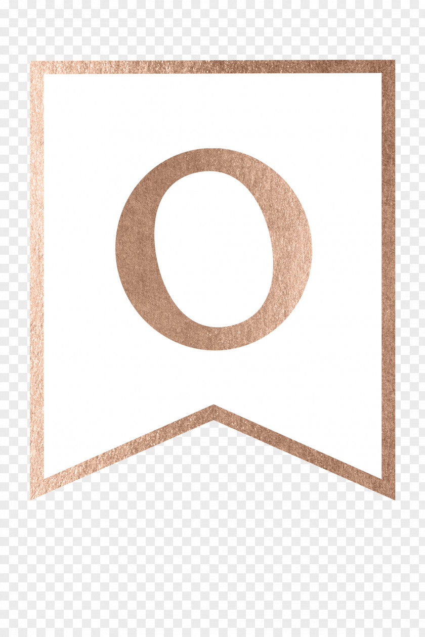 Rose Gold Letter O Text /m/083vt Banner Lettering By Carolina Amell PNG