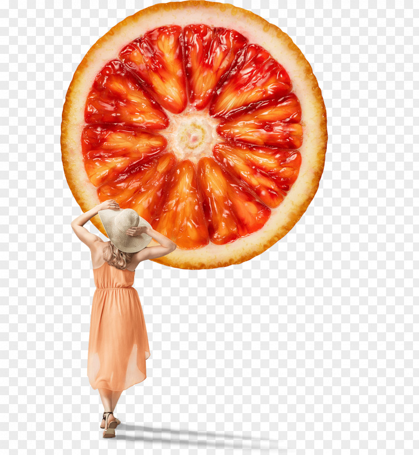 Tangy Food Blood Orange Grapefruit Carbonated Water PNG