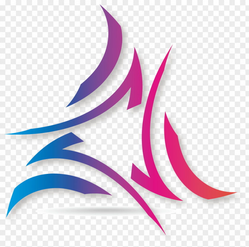 Vector Illustration Triangle Logo Darts Graphic Design Euclidean PNG