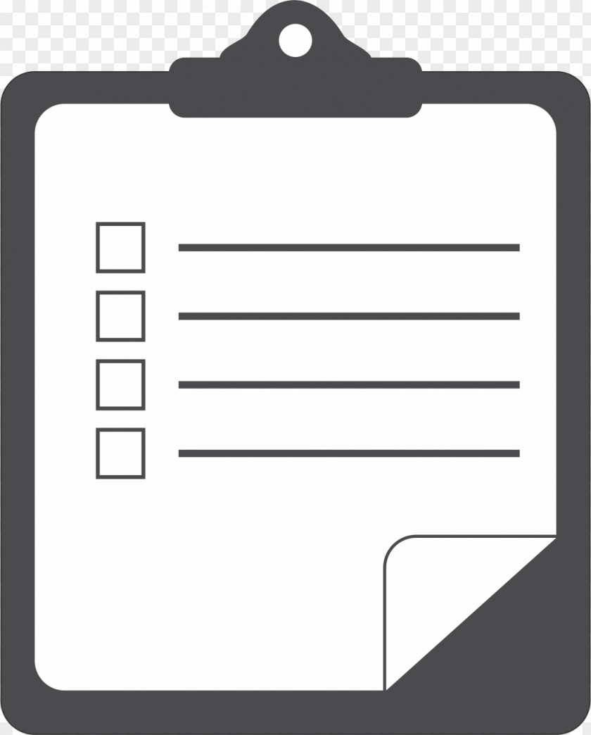 Blank Checklist Cliparts Clip Art PNG