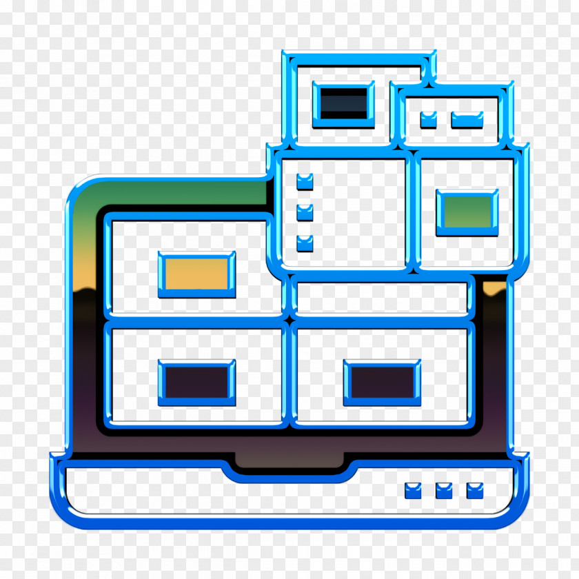 Folder Icon Business Essential Laptop PNG