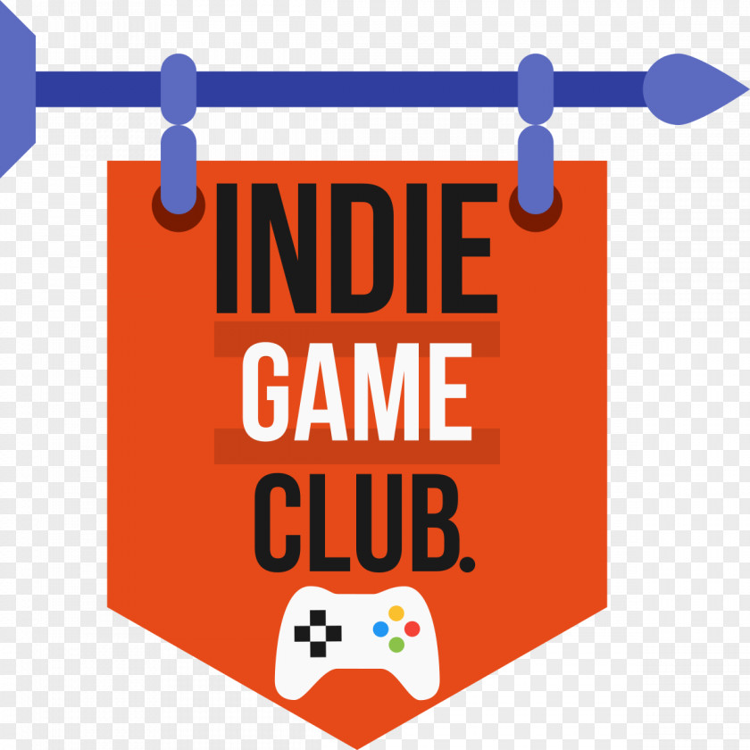Indie Game Logo Brand Font PNG