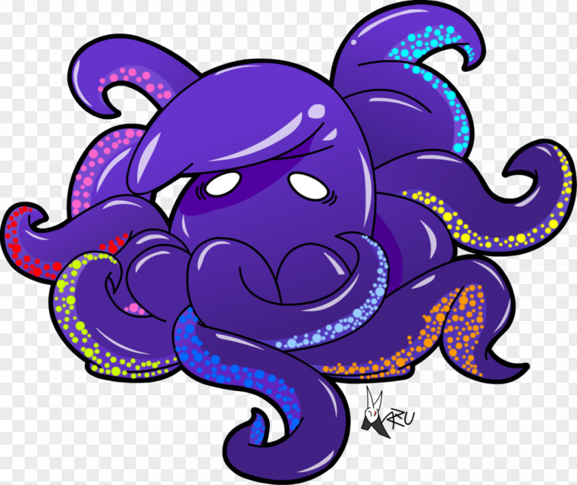 Octopus Drawing Cephalopod Cartoon Clip Art PNG