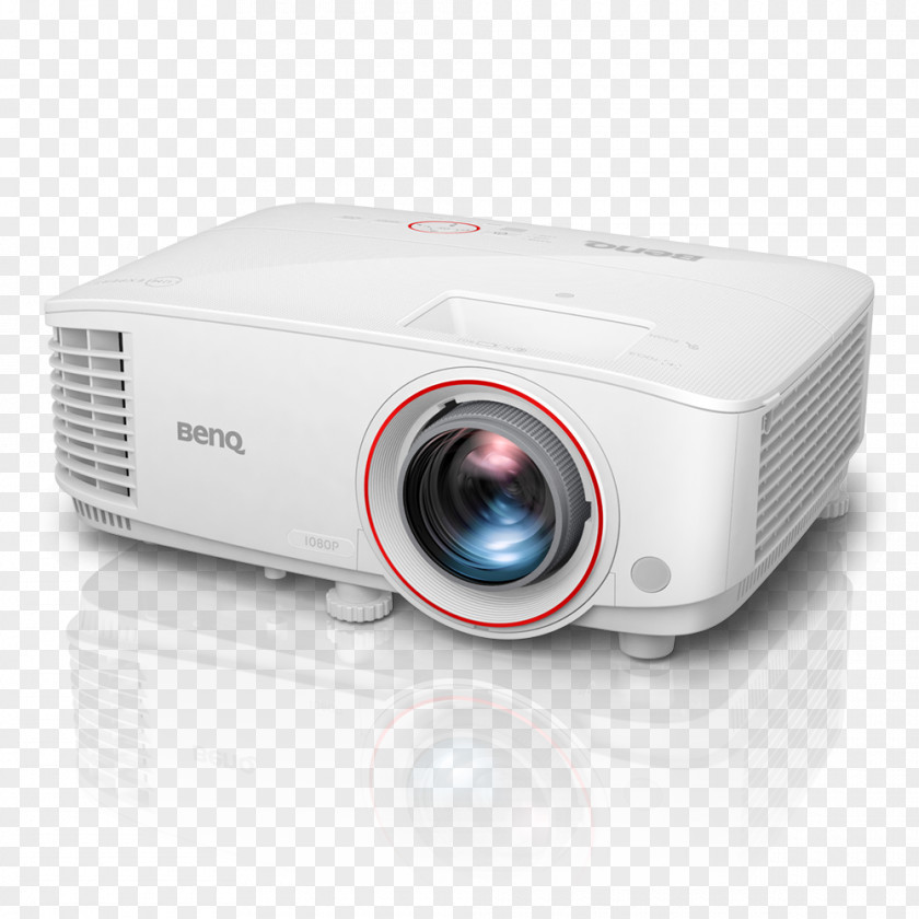 Projector Digital Light Processing Multimedia Projectors BenQ 1080p DLP Home Theatre Short Throw 3000 Lumens PNG