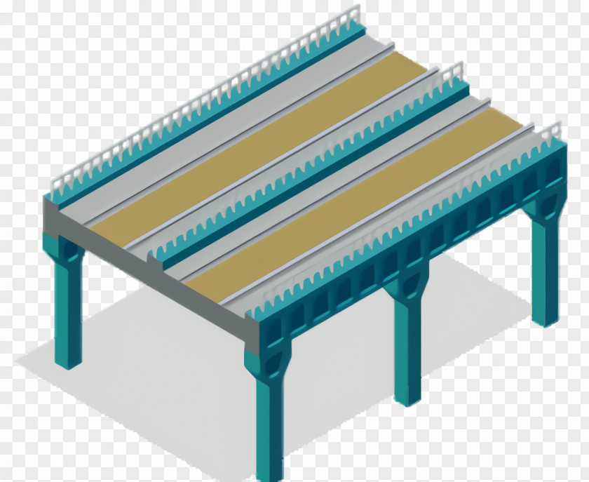 Rectangle Bench Table Cartoon PNG