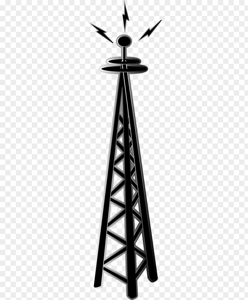 Telecommunications Tower Cell Site Clip Art PNG