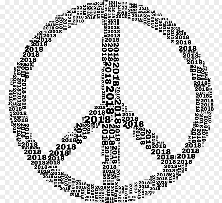 2018 Art Words Peace Symbols Clip PNG