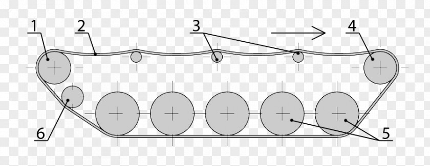 Car Continuous Track Tank Vehicle Wheel PNG