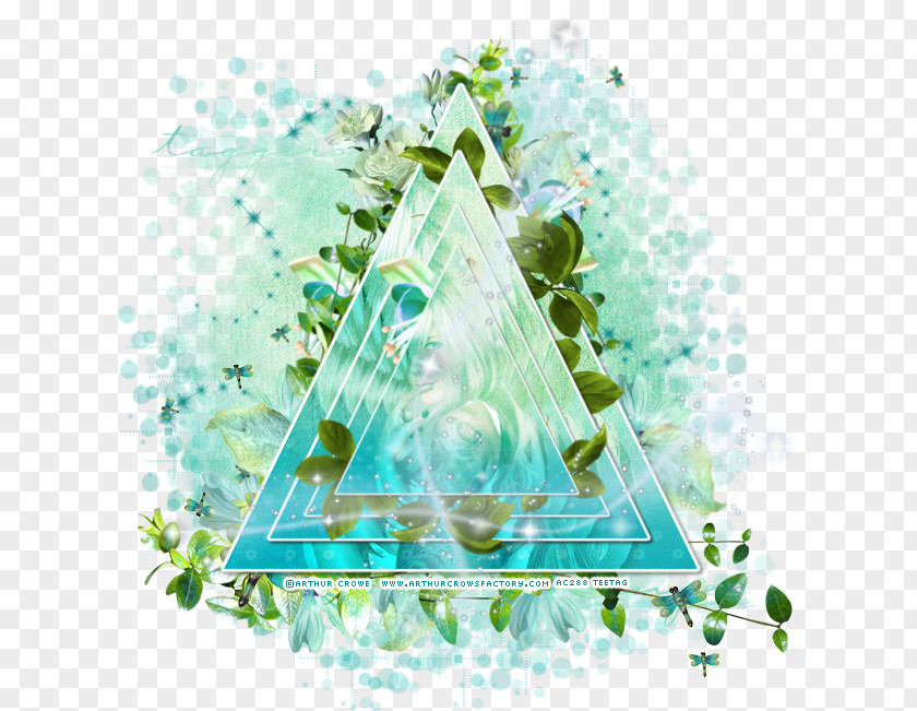 Floating Triangle Art Painting PlayStation Portable PNG