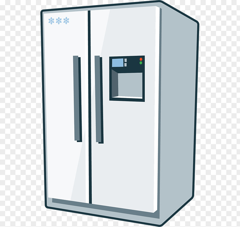 Refrigerator Home Appliance Drawing PNG