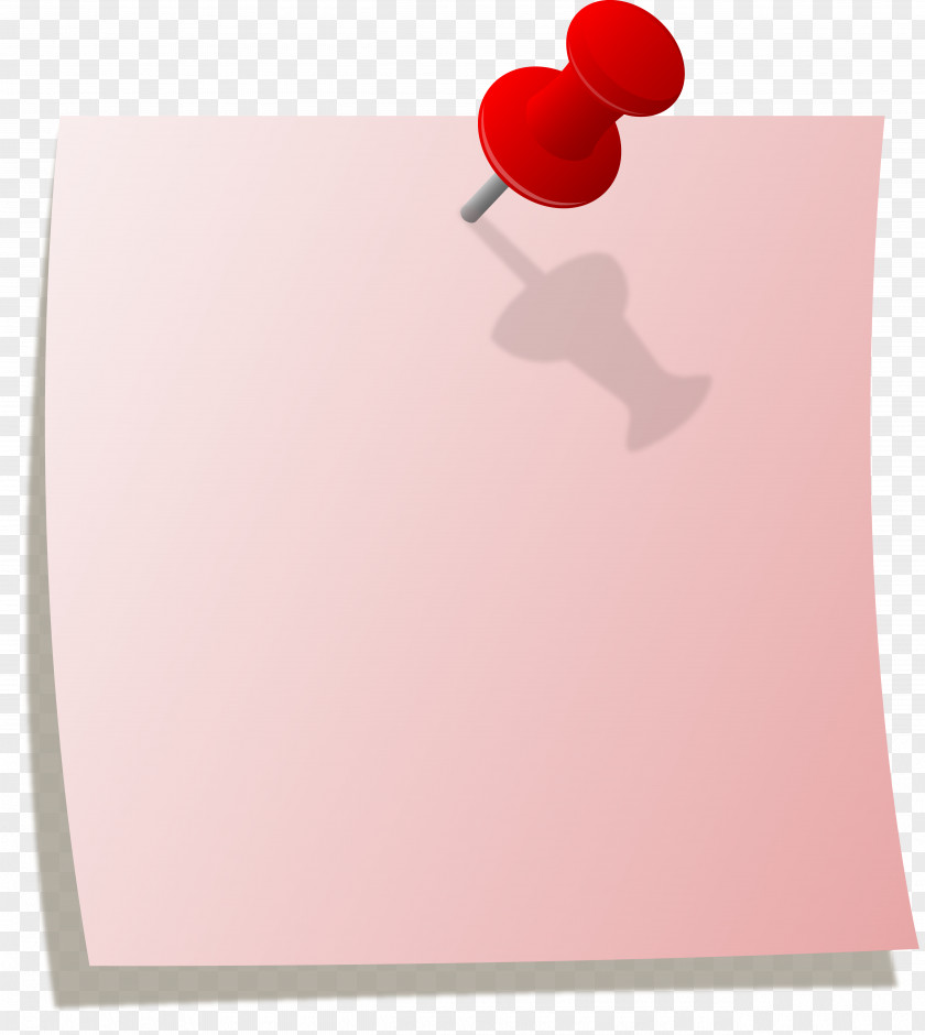 Sticky Notes Paper Post-it Note Drawing Pin Clip Art PNG