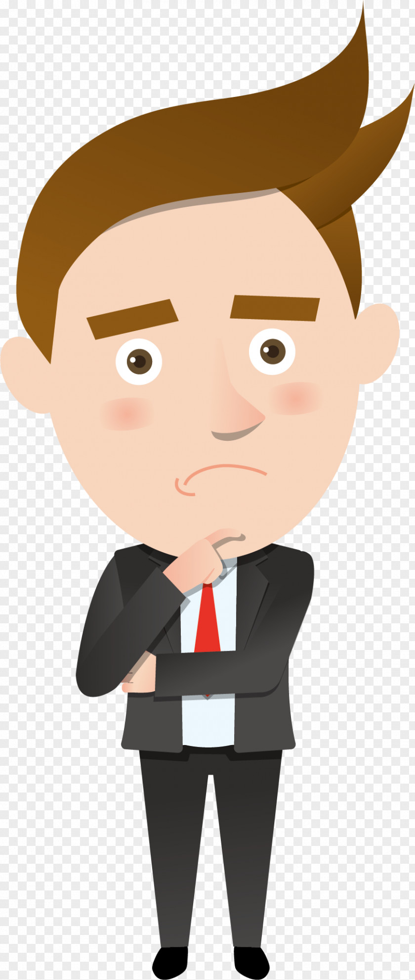 Thinking Person Clip Art PNG
