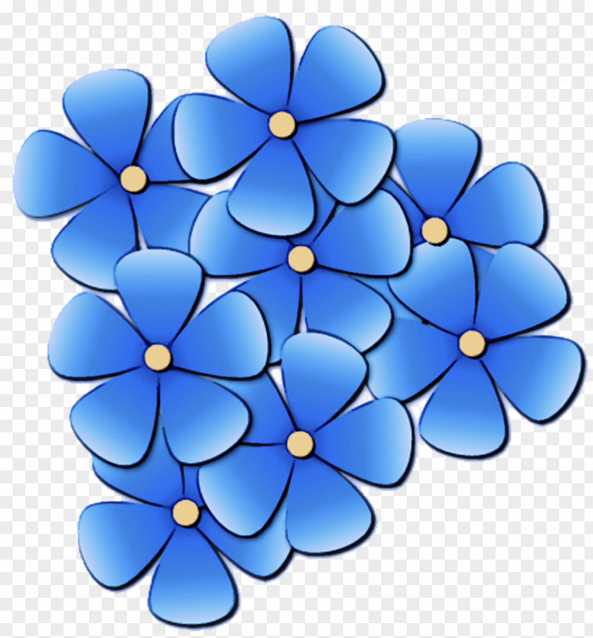 Wheel Electric Blue Cobalt Petal Clip Art Flower PNG