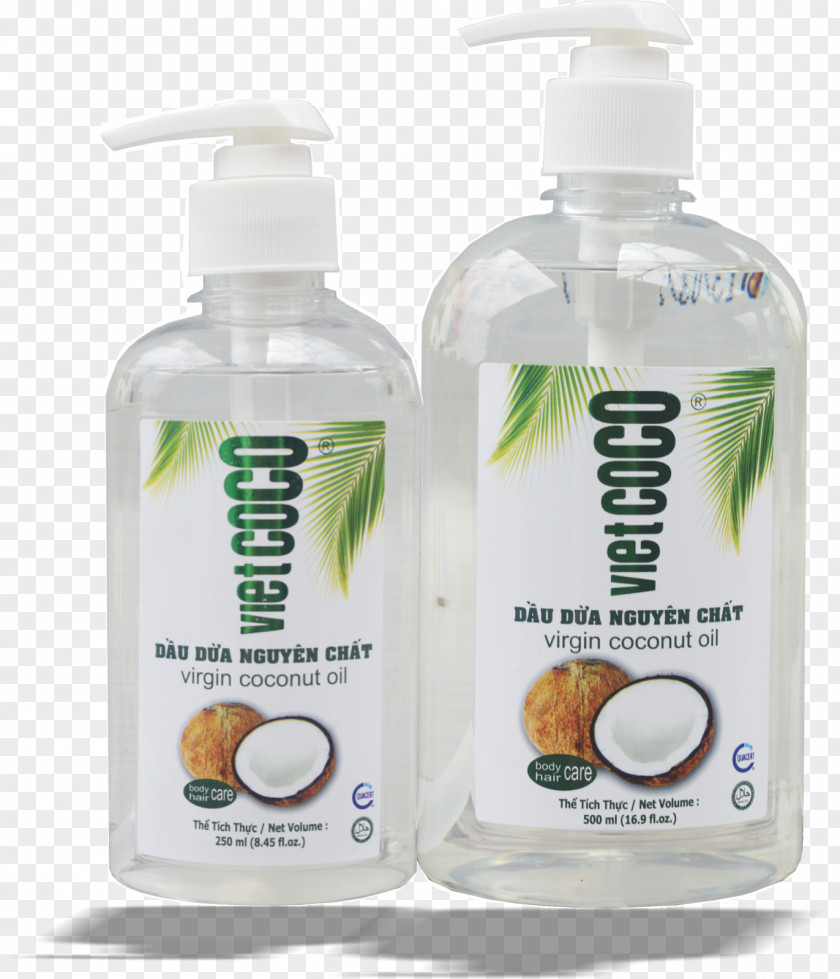 Coconut Water Oil Bottle PNG