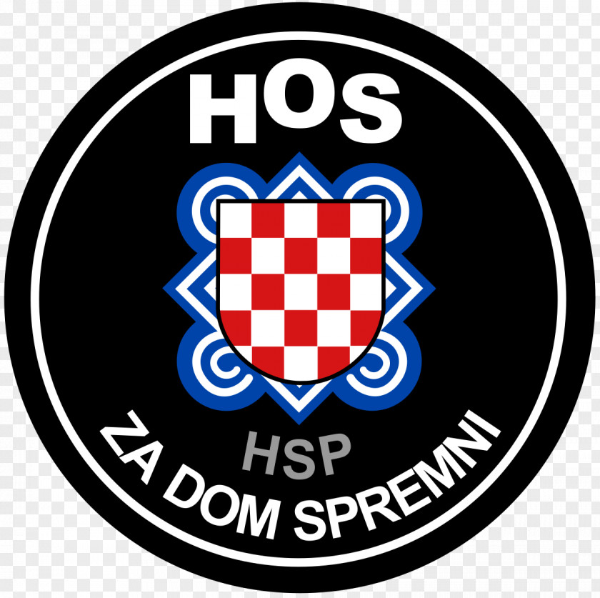 Croatian Defence Forces Za Dom Spremni Council Republic Of Croatia Armed PNG