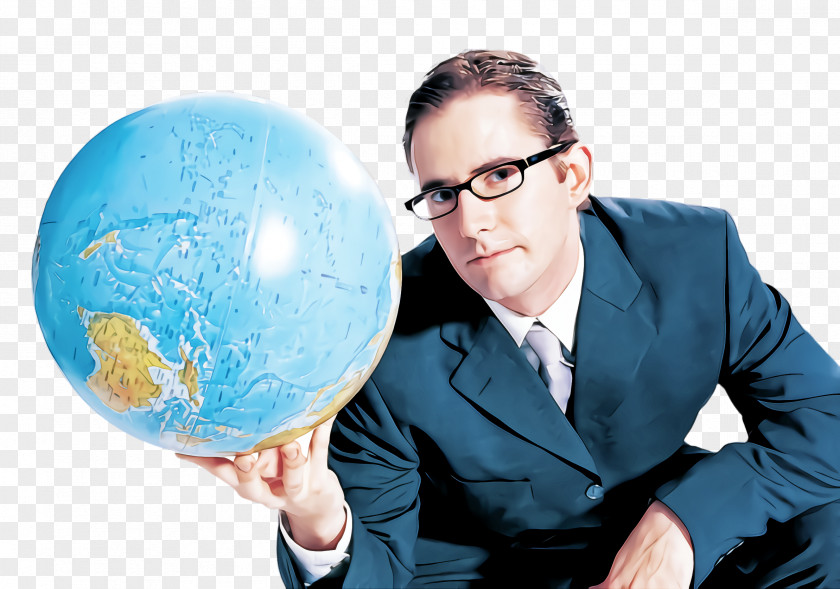 Earth Job Globe World Businessperson PNG