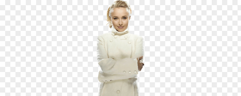 Hayden Panettiere White Coat PNG Coat, standing woman wearing white coat clipart PNG