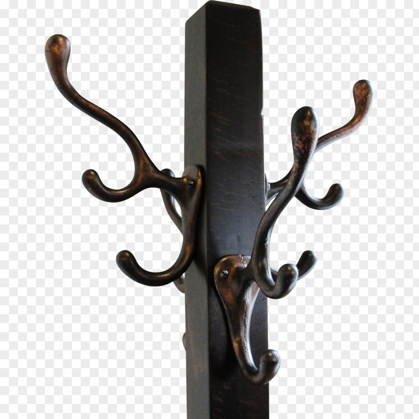 Hook Coat & Hat Racks Hall Tree Antique Clothing PNG