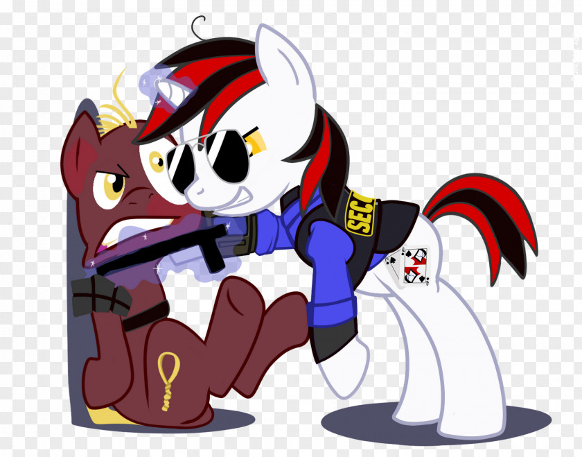 Blackjack Pony Fallout: New Vegas MIT Team Equestria PNG