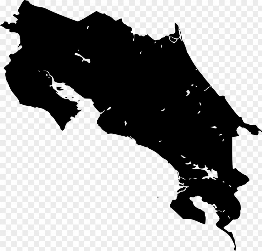 Costa Rica Map Clip Art PNG