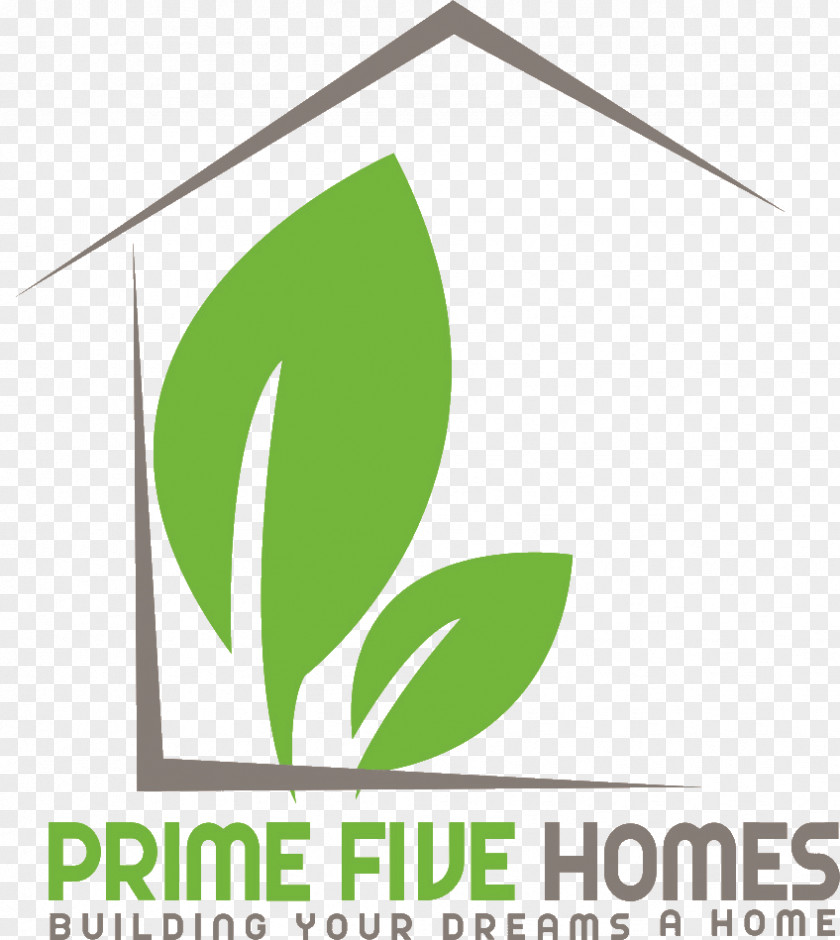 Eco Housing Logo Brand Leaf Font PNG