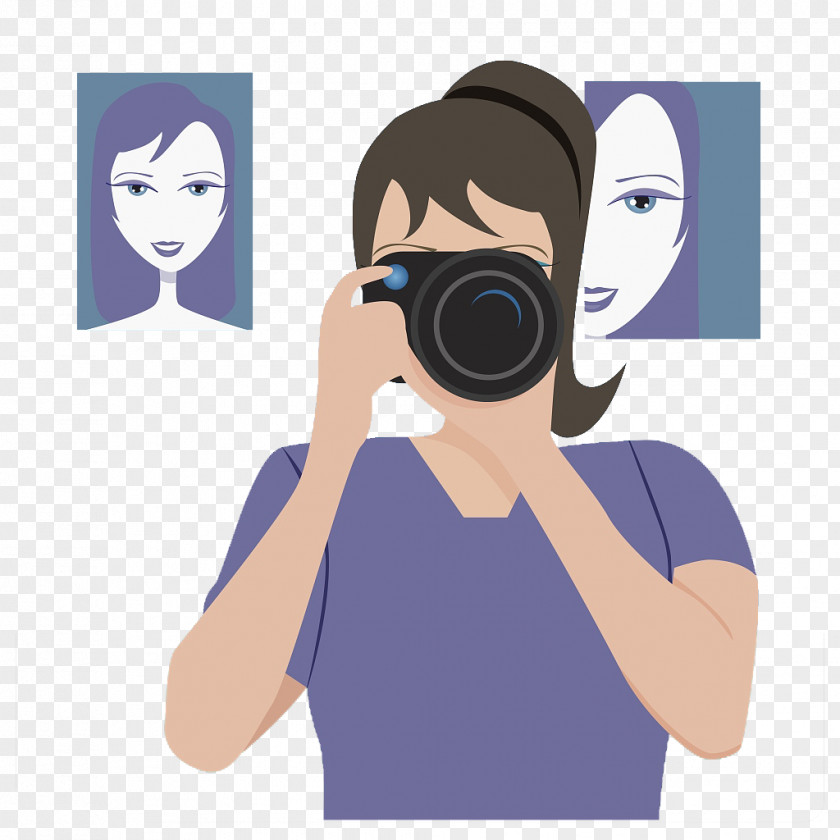 Flat Air Camera Focus Shooting Photography Royalty-free Photographer Clip Art PNG