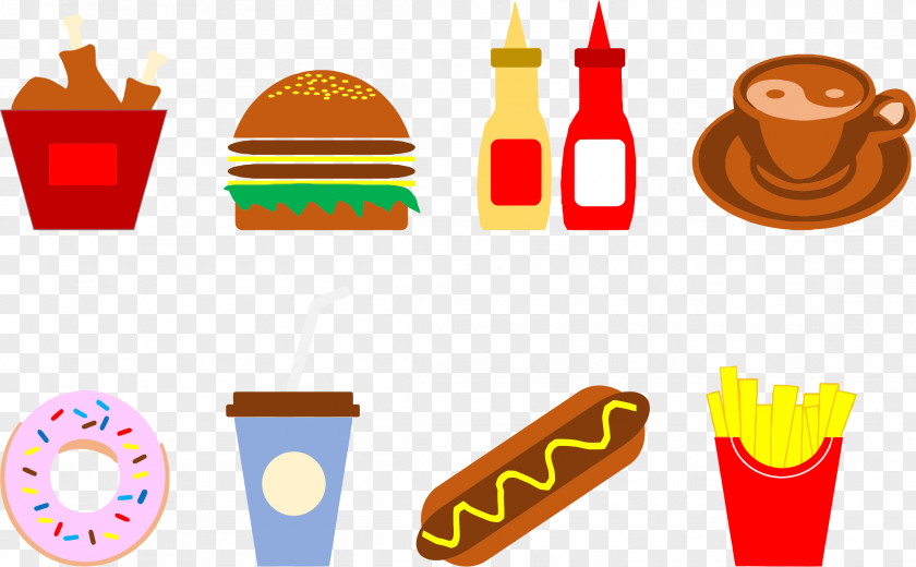 Hot Dog Fast Food Fried Chicken Clip Art PNG