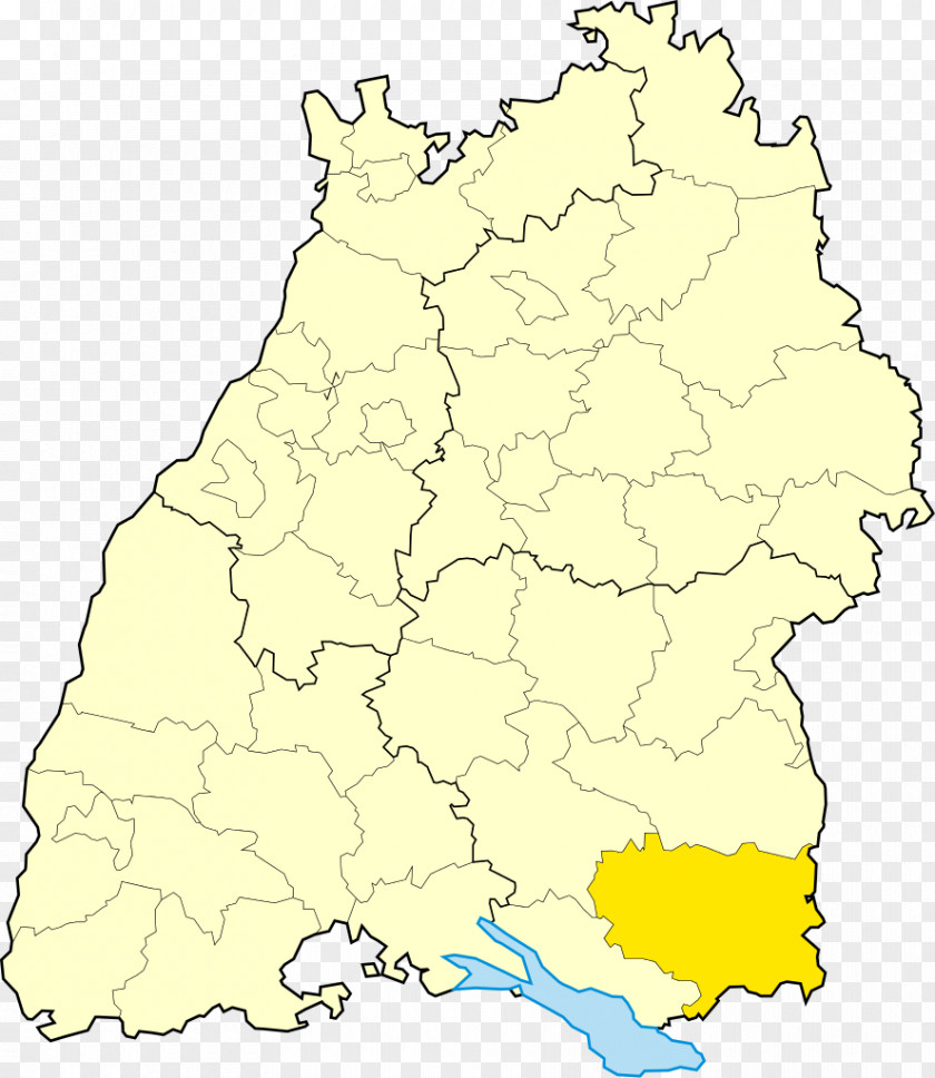Map Philologenverband Baden-Württemberg PhV BW E. V. Breisgau-Hochschwarzwald Ravensburg Districts Of Germany PNG