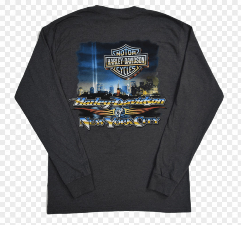 T-shirt Harley-Davidson Of New York City (MAIN SHOWROOM) Sleeve PNG