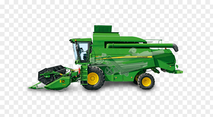 Tractor John Deere Combine Harvester Agriculture PNG