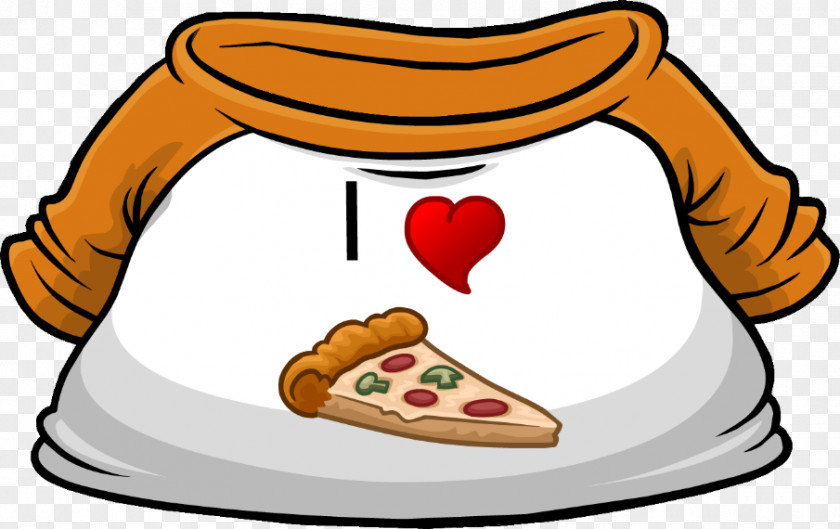 A Picture Of Pizza Club Penguin T-shirt Clip Art PNG