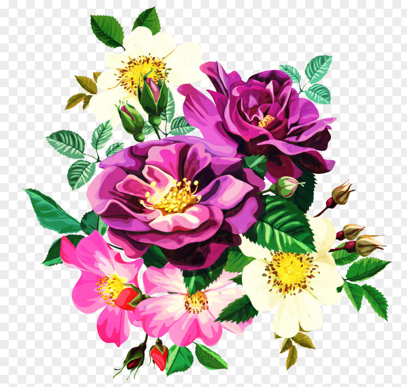 Artificial Flower Rosa Rubiginosa Pink Flowers Background PNG