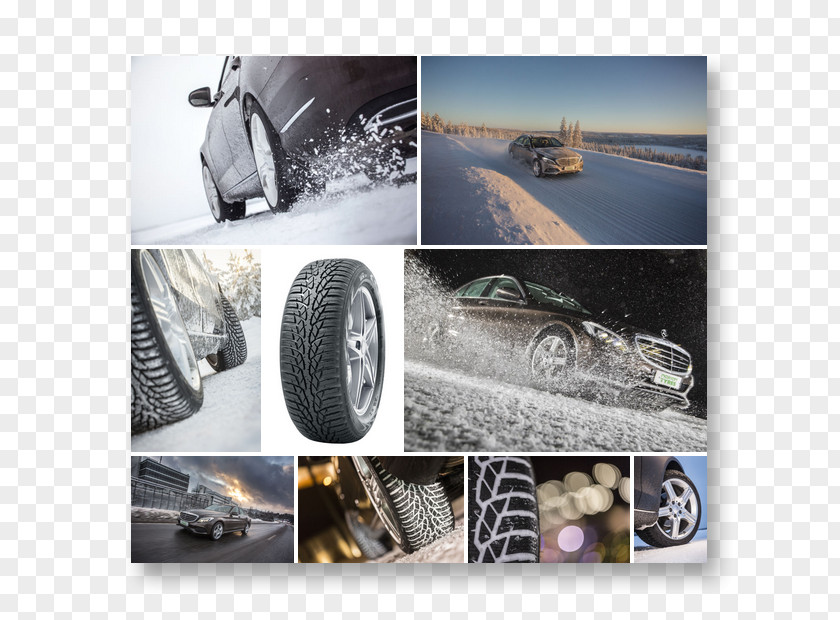 Car Snow Tire Nokian Tyres Alloy Wheel PNG