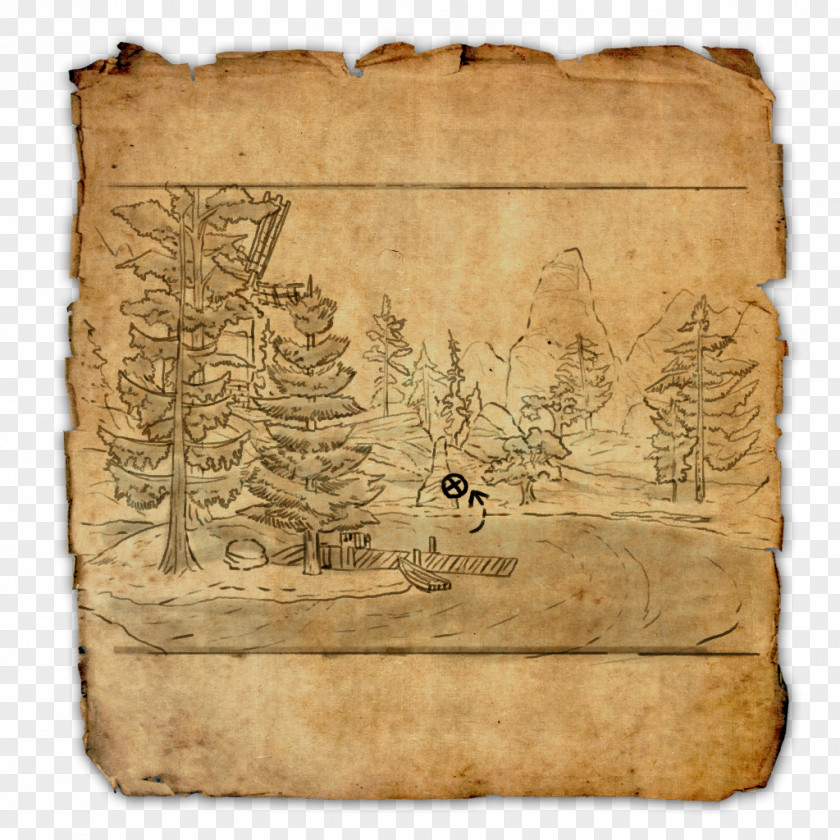 Map The Elder Scrolls Online Treasure Buried PNG