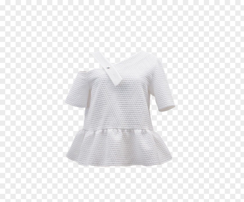 Shoulder Strap Blouse Sleeve Dress PNG
