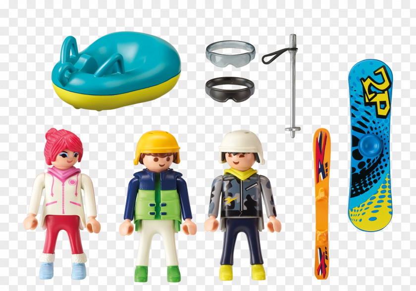 Skiing Playmobil Winter Sports Trio PNG