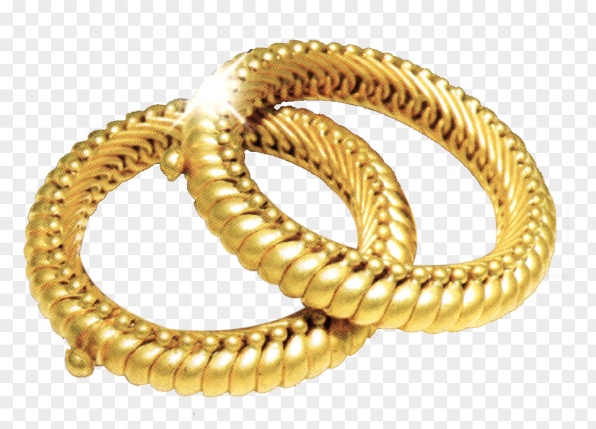 Gold Bracelet Bangle Jewellery PNG