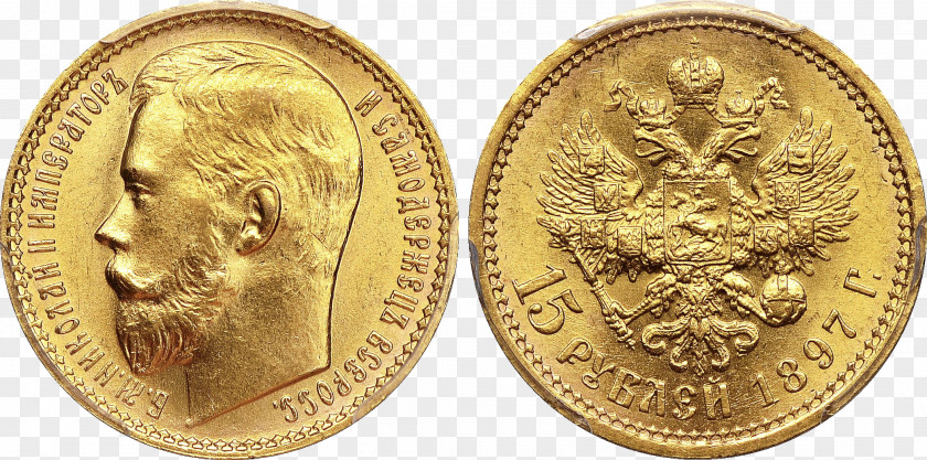 Gold Coin Double Eagle PNG